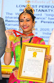 Saurabha Sanstha student sets world record for continuous 170 hours of dance